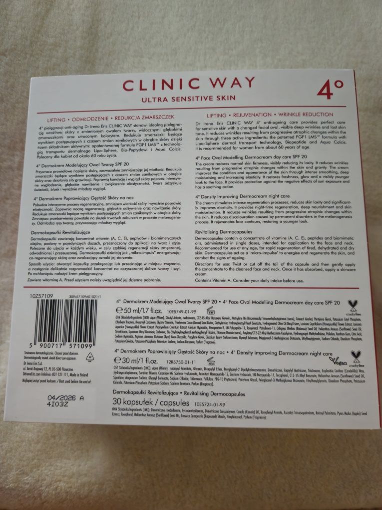 Dr Irena Eris CLINIC WAY 4° pielęgnacji anti-aging - 4° Dermokrem