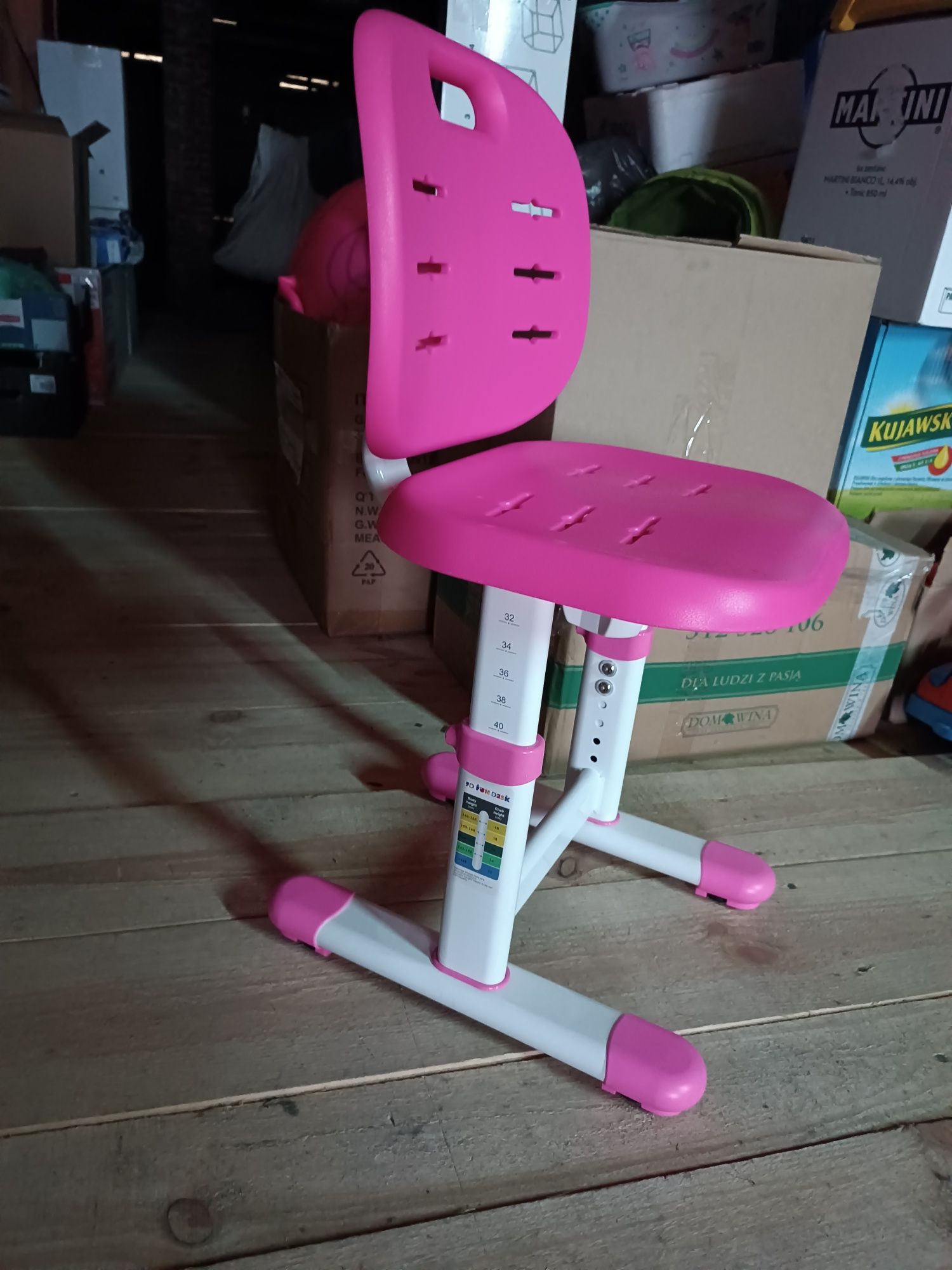 Krzesło regulowane