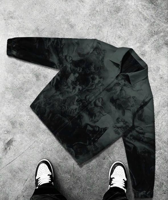 Casaco homem verde escuro