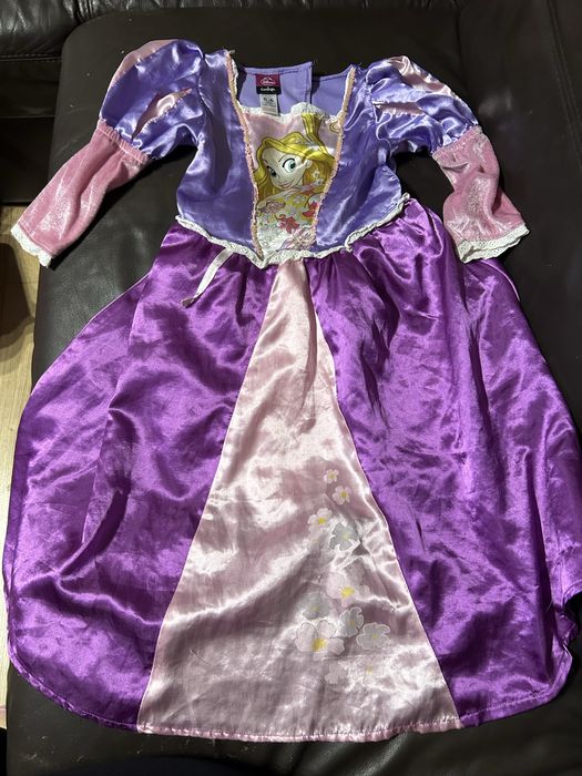 Strój Roszpunki, 5-6 lat, 110-116 cm