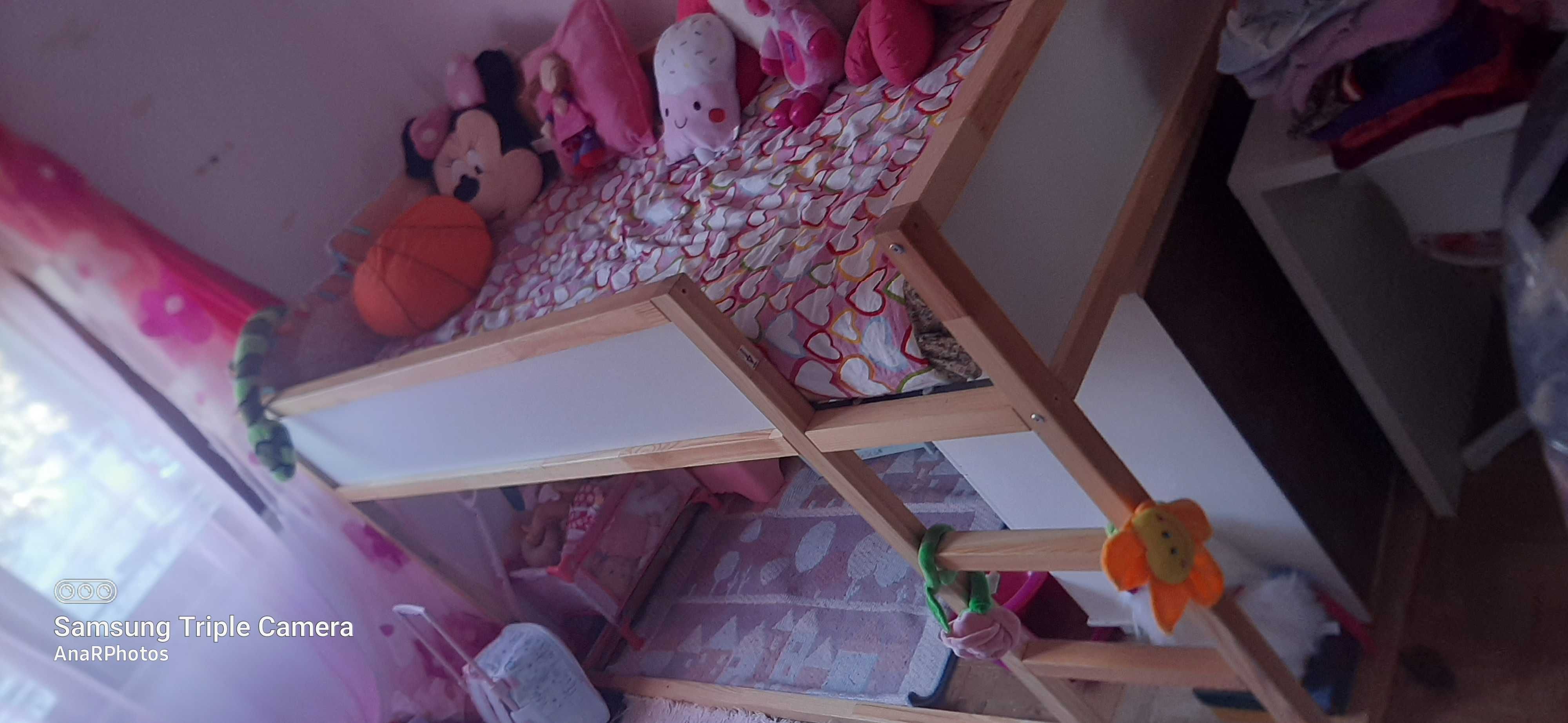Cama KURA, reversível do IKEA