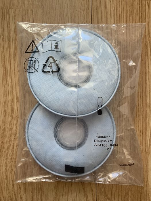 Flitry 2138 3M przeciwpyłowe