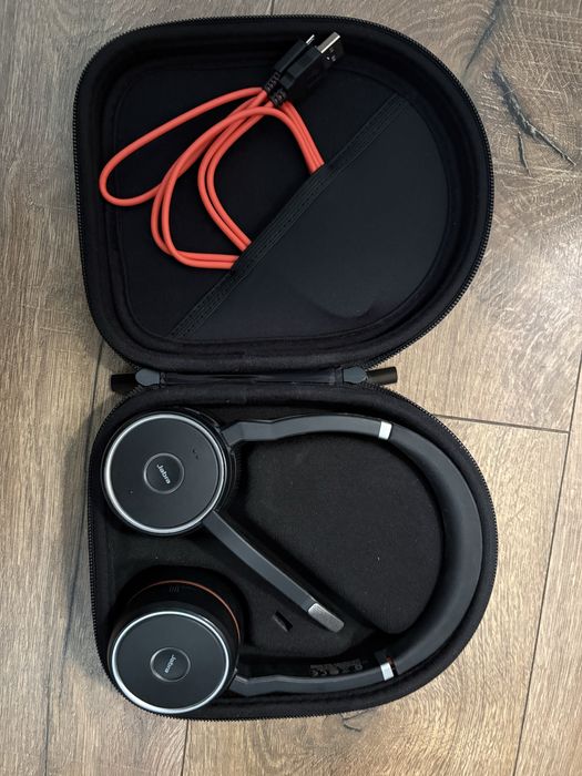 Jabra Evolve 75 + Charging Stand – Zestaw Słuchawkowy Bluetooth