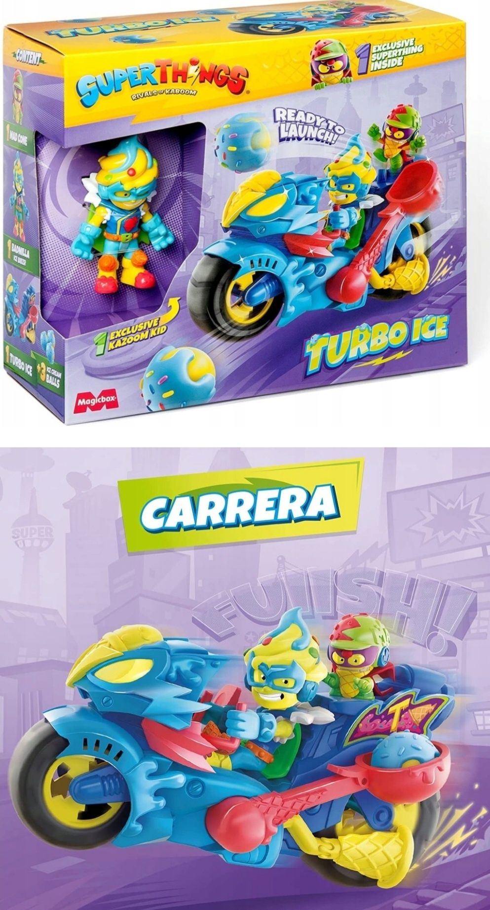 Nowa Seria Super Things: Pojazd TURBO Ice 23150