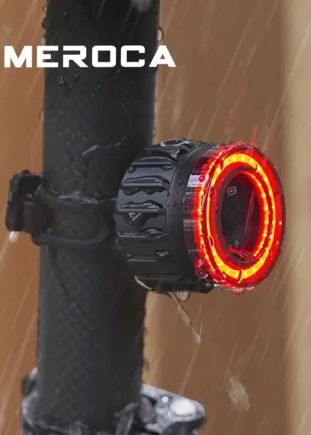 Swiatło lampa  rowerowa  MEROCA SUPER 3