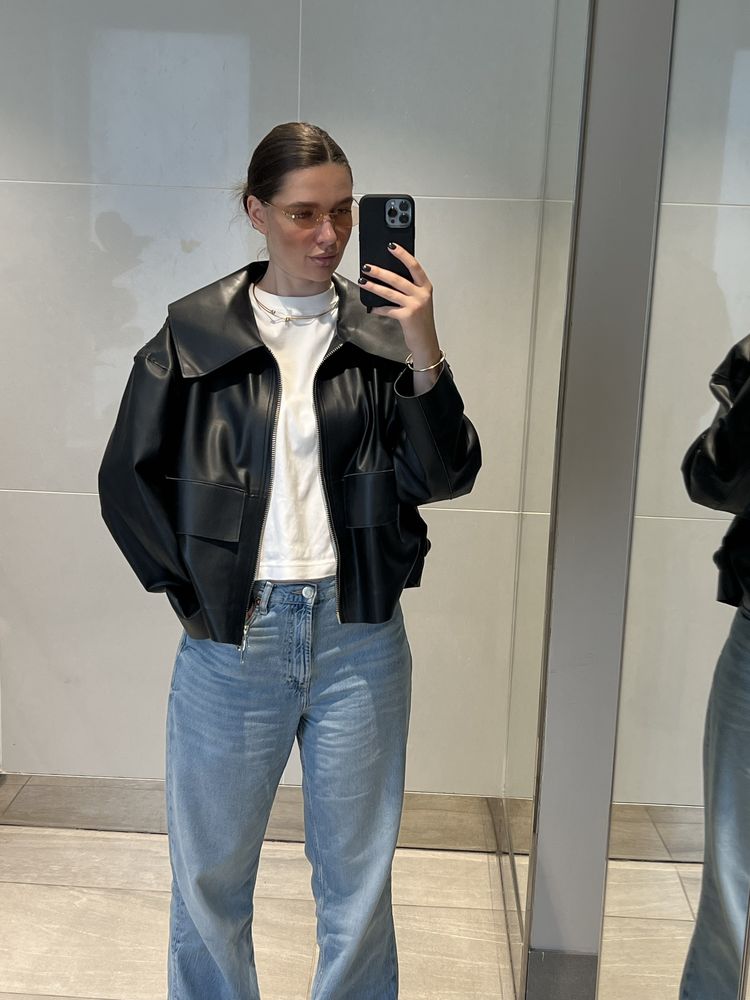 Широкі джинси від Zara ( Wida Leg)