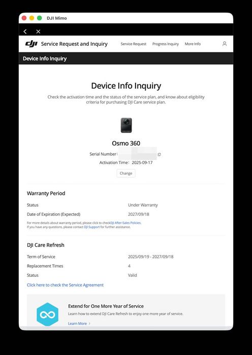 DJI Osmo 360 Standard Combo (+2 lata DJI Care Refresh!)