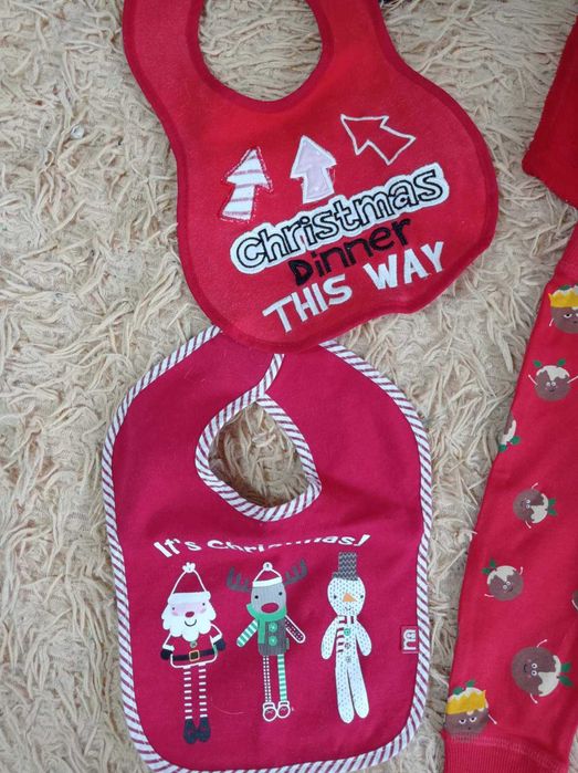 74-80 набор карнавальный новогодний штаны кофта нагрудник костюм