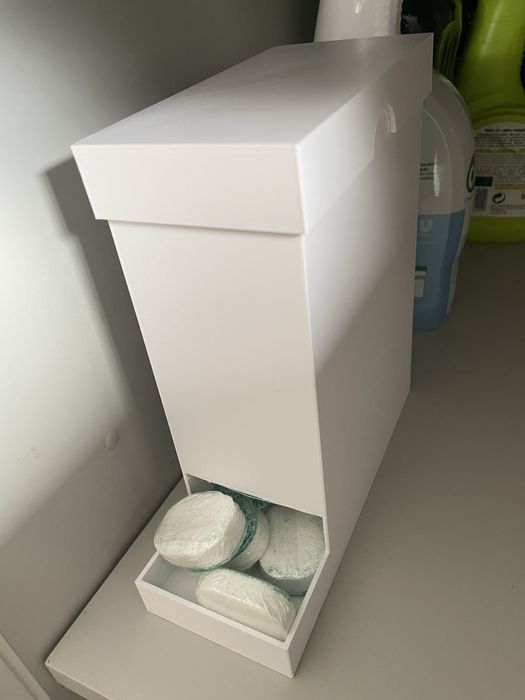 Dispensador de pastilhas de loiça / roupa