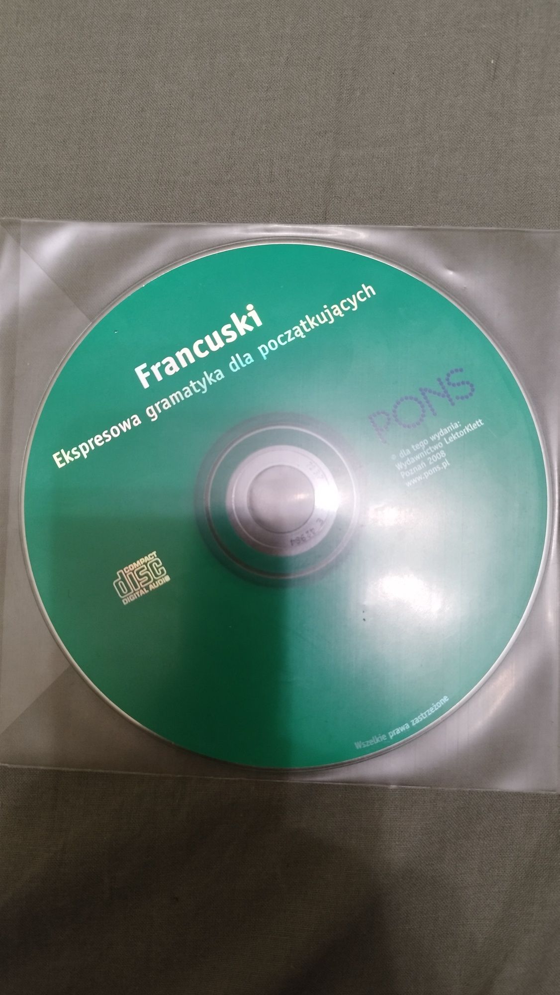 PONS Ekspresowa gramatyka dla początkujących FRANCUSKI