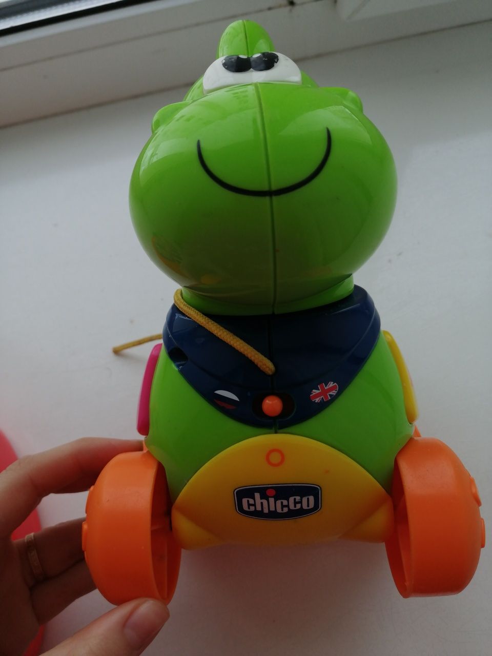 Детское пианино Fisher price и Дракон, динозавр Chicco