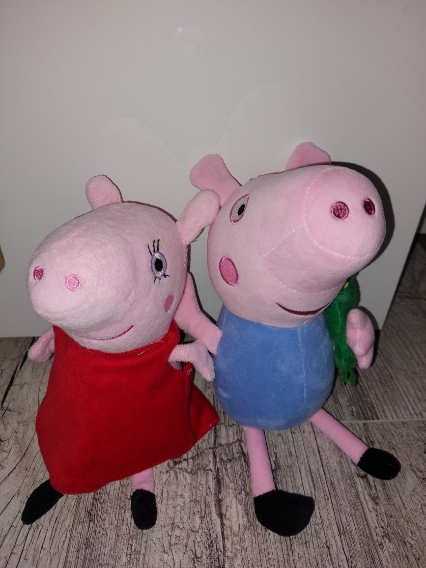 Maskotki Peppa i George