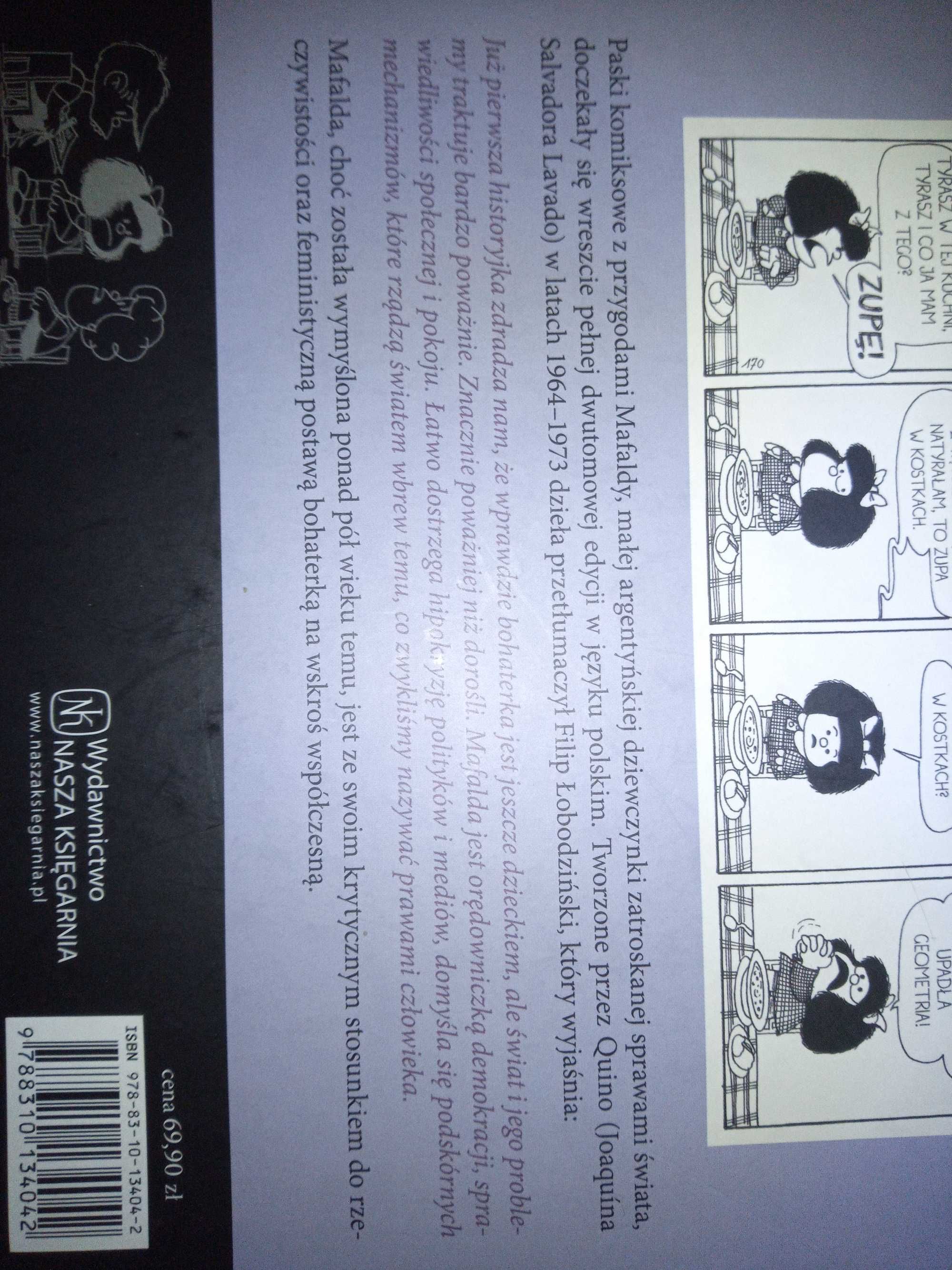 Komiksy Mafalda Tom 1 autorstwa Łobodzińskiego