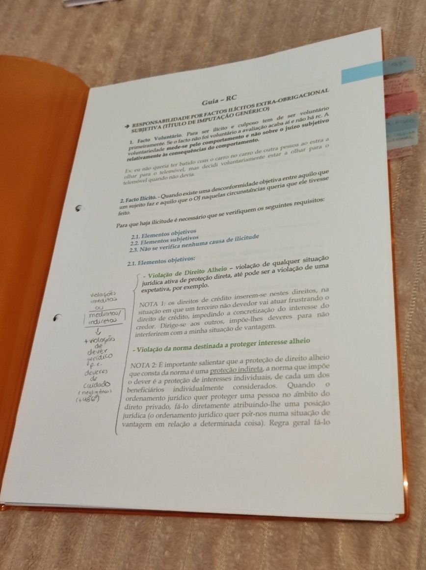 Esquemas de responsabilidade civil para casos práticos