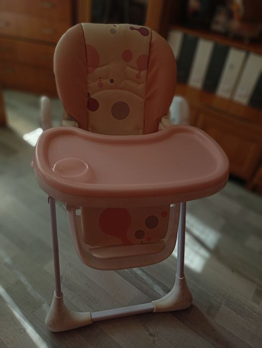 krzesełko do karmienia dla dziecka stan dobry używane przez 1 dziecko
