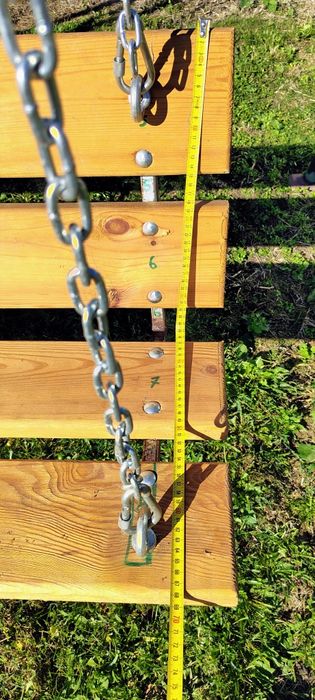 Huśtawka ogrodowa na działkę domek plac zabaw solidna konstrukcja