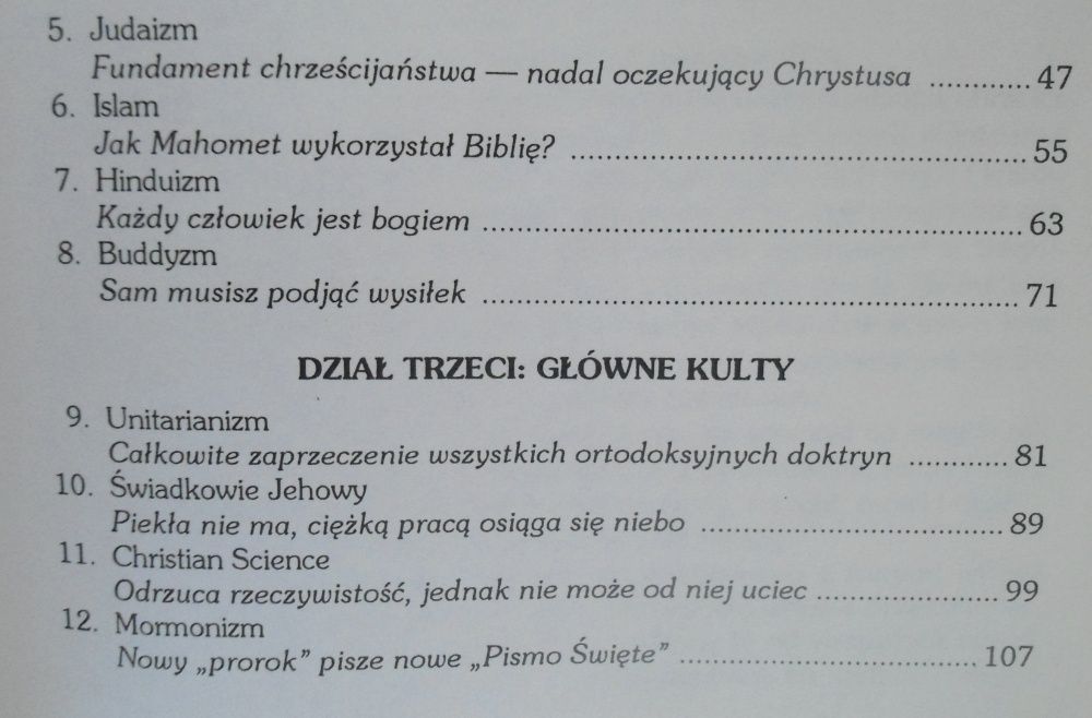 Zrozumieć świat religii Jaka jest różnica / oferta z foto'opisem