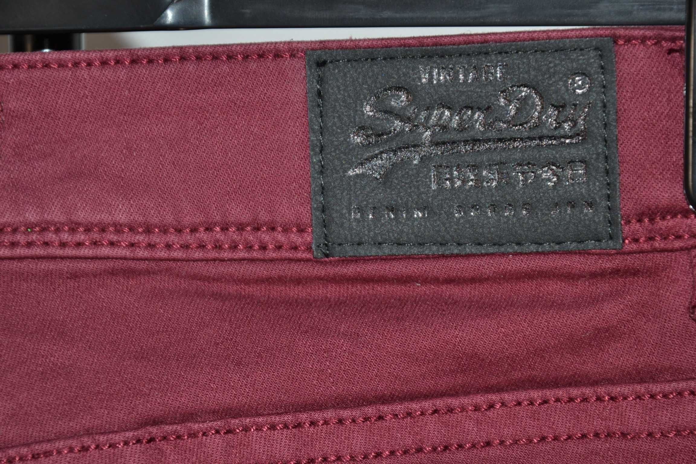 SUPERDRY Sophia Skinny Jeans Spodnie Damskie W32 L32 Oryginalne Super