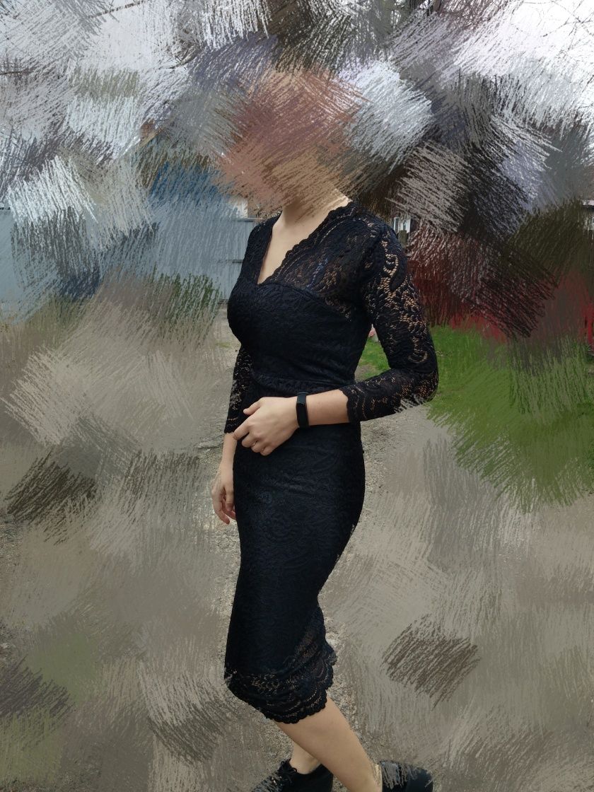 Платье гипюровое