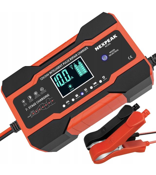 Inteligentna automatyczna ładowarka do akumulatorów kwasowo-ołowianych