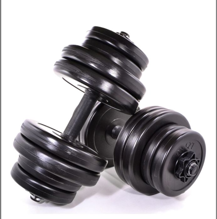 Комплект набірних гантелей 2 шт