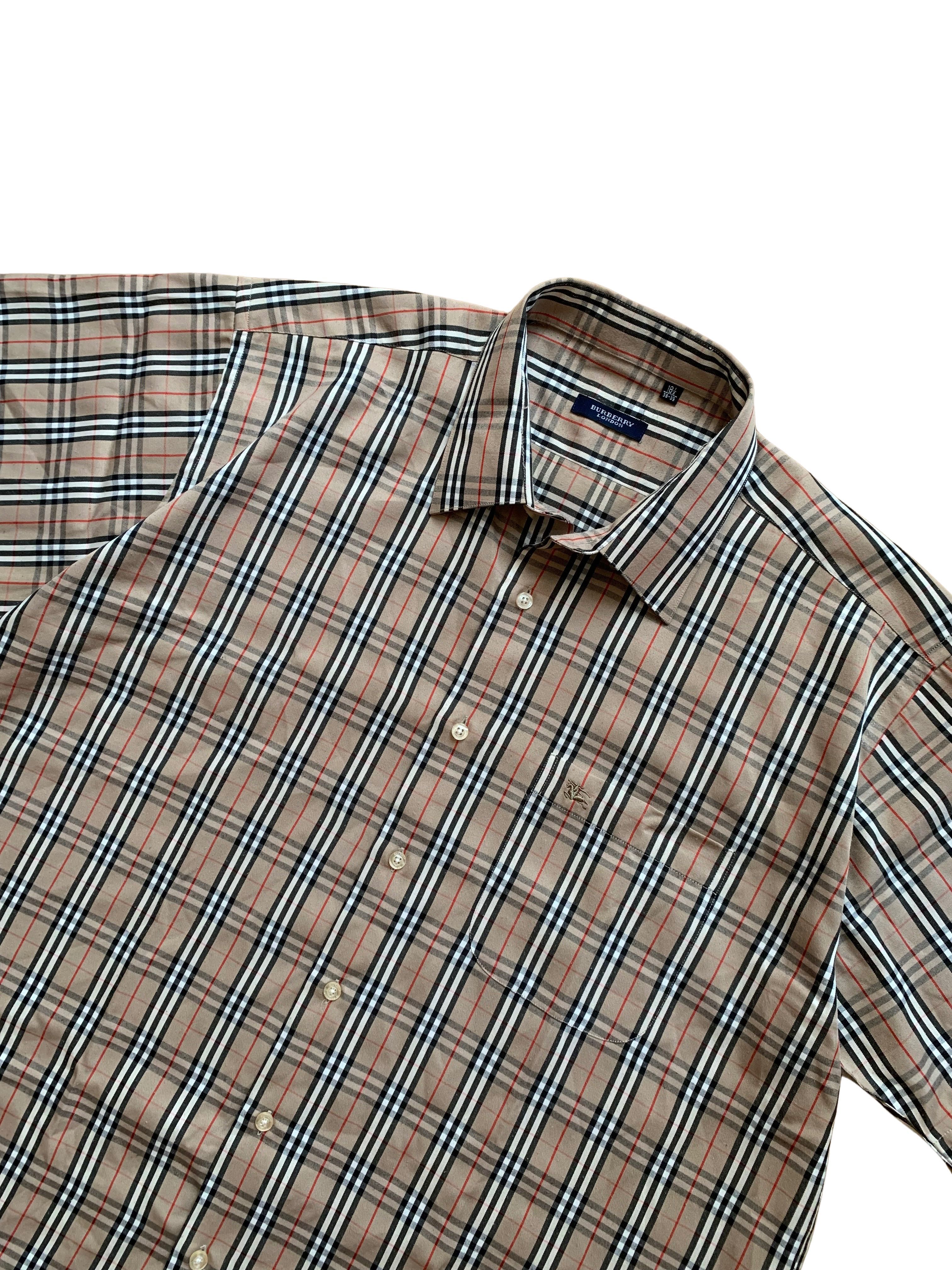 Вінтажна рубашка Burberry | L-XL