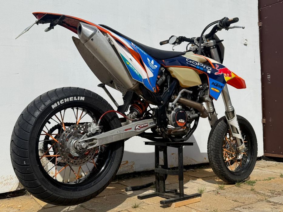 KTM EXC 450 SUPERMOTO , WTRYSK 2012r Zarejestrowany zamiana na auto