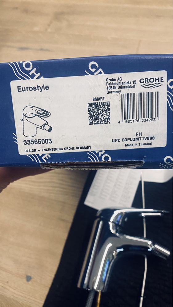 Bidet Duravit Durastyle bialy  + bateria bidetowa Grohe