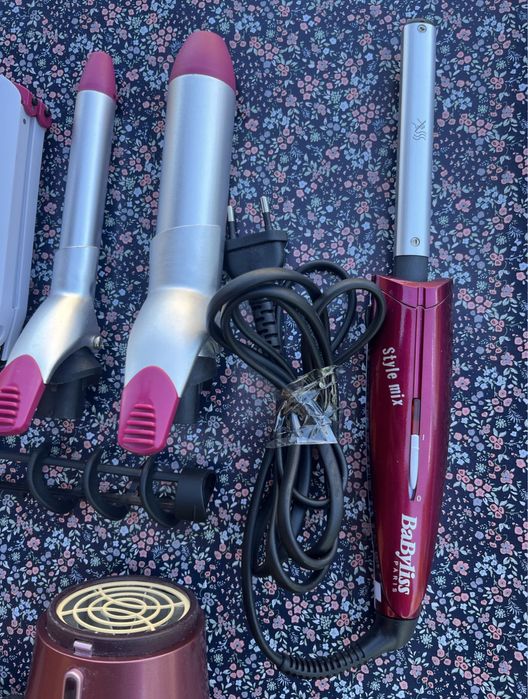 Набір стайлер Babyliss paris 6в1 + фен Babyliss paris ioniceramic 1600