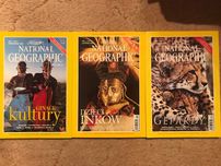 National Geographic- 3 pierwsze numery (stan idealny)