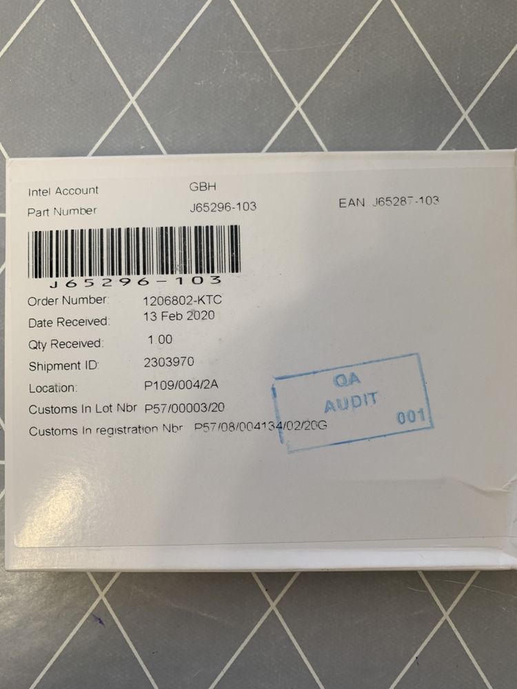 SSD Intel DC P4510 1 TB M.2