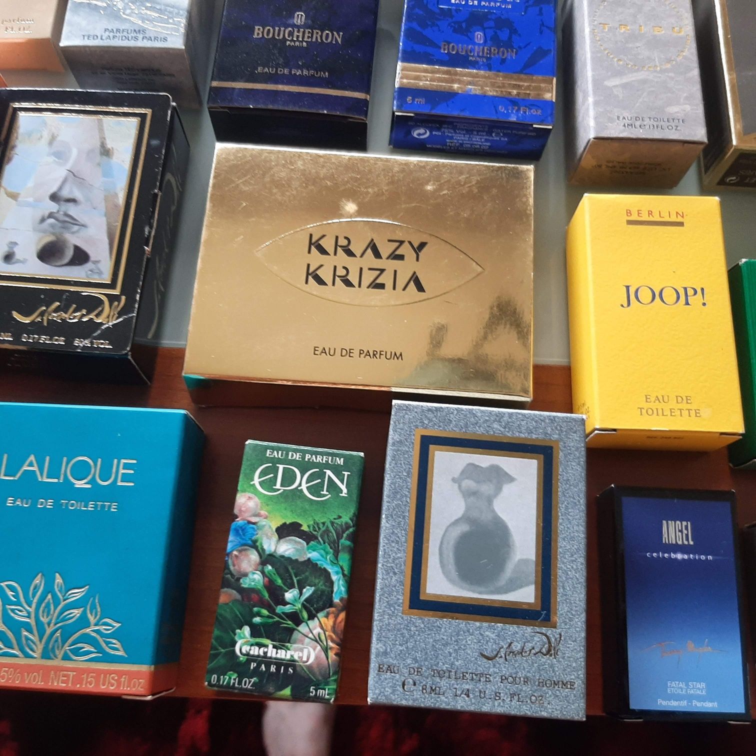 Miniaturas de Perfumes Antigos