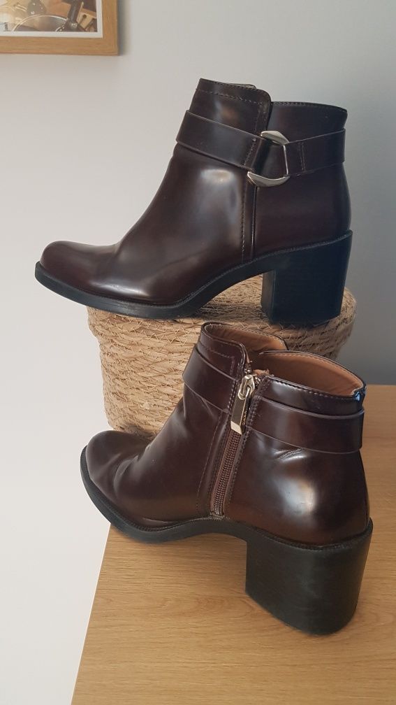 Botki Zara roz. 39