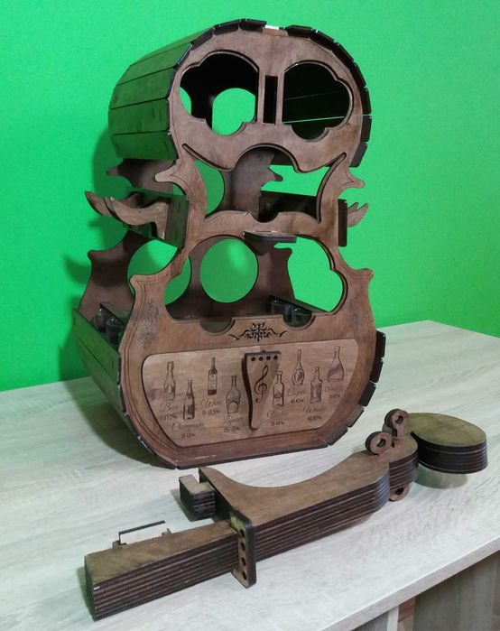 Міні-бар "Віолончель". Стильний та унікальний подарунок