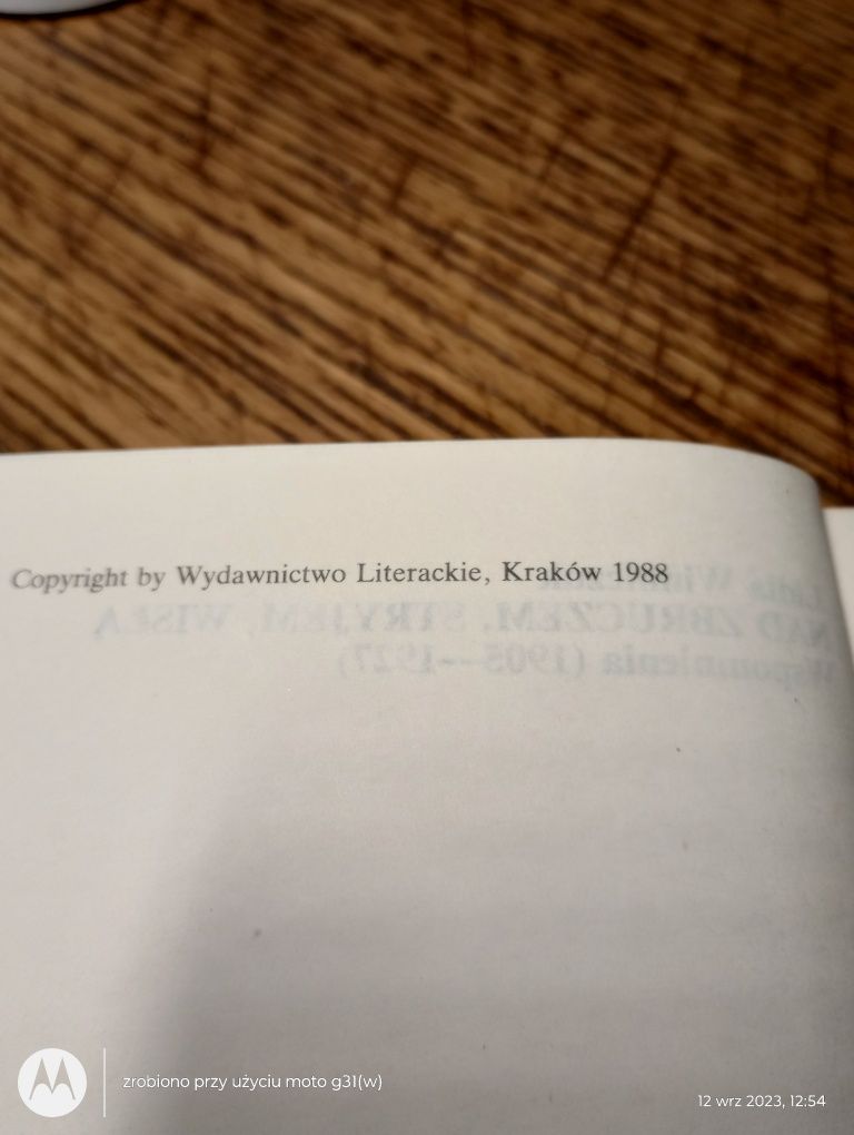 Nad Zbruczem, Stryjem, Wisłą. Wspomnienia 1905 - 1927. Lidia Winniczuk