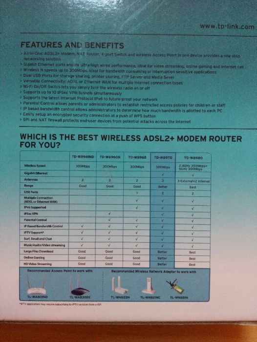 Router TP-Link 300Mbps