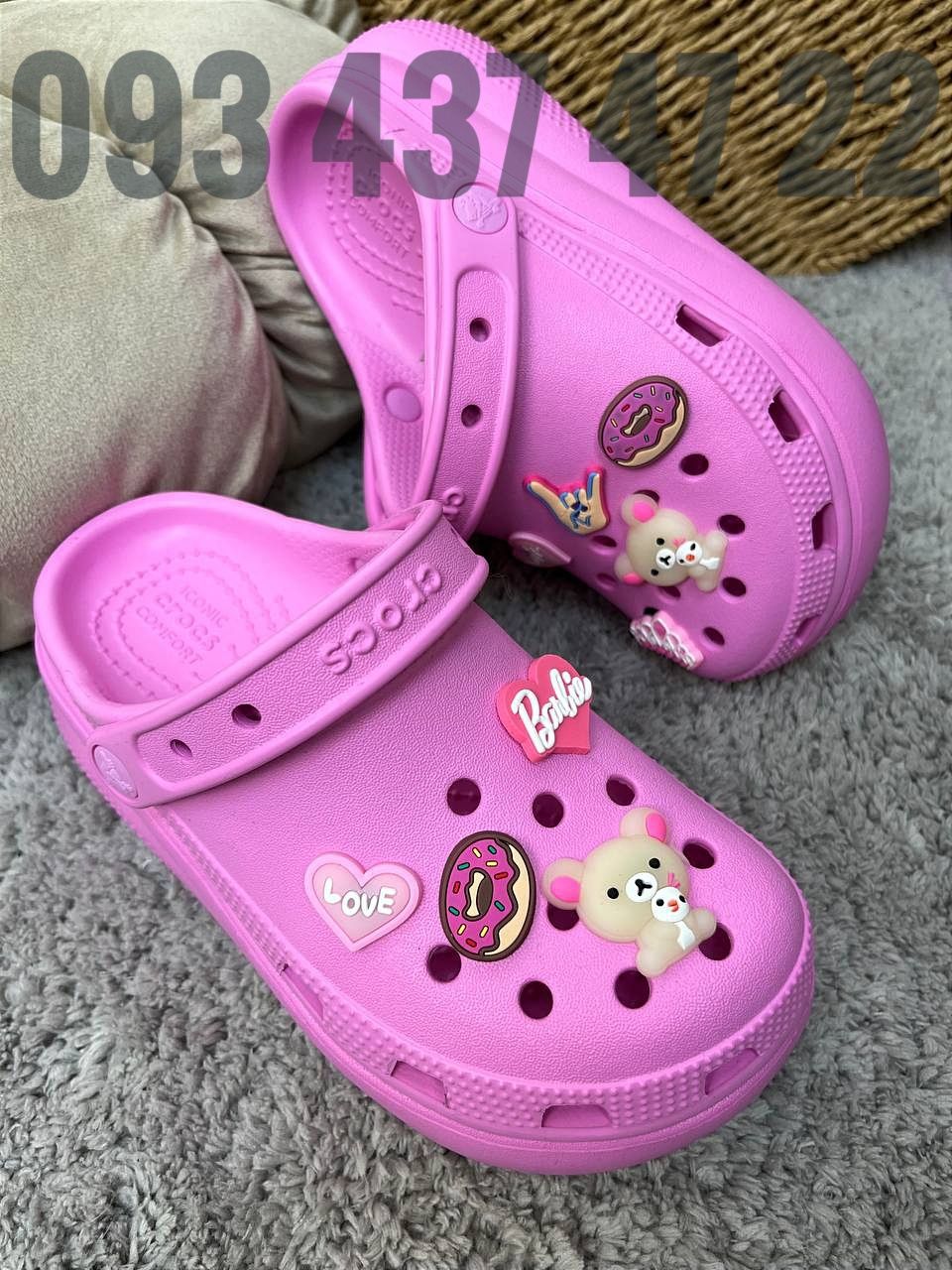 Новинка Дитячі Крокси Сабо на Платформі Crocs Classic Crush Kids