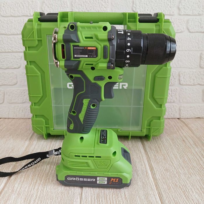 Шуруповерт акумуляторний Grosser GCD 521T