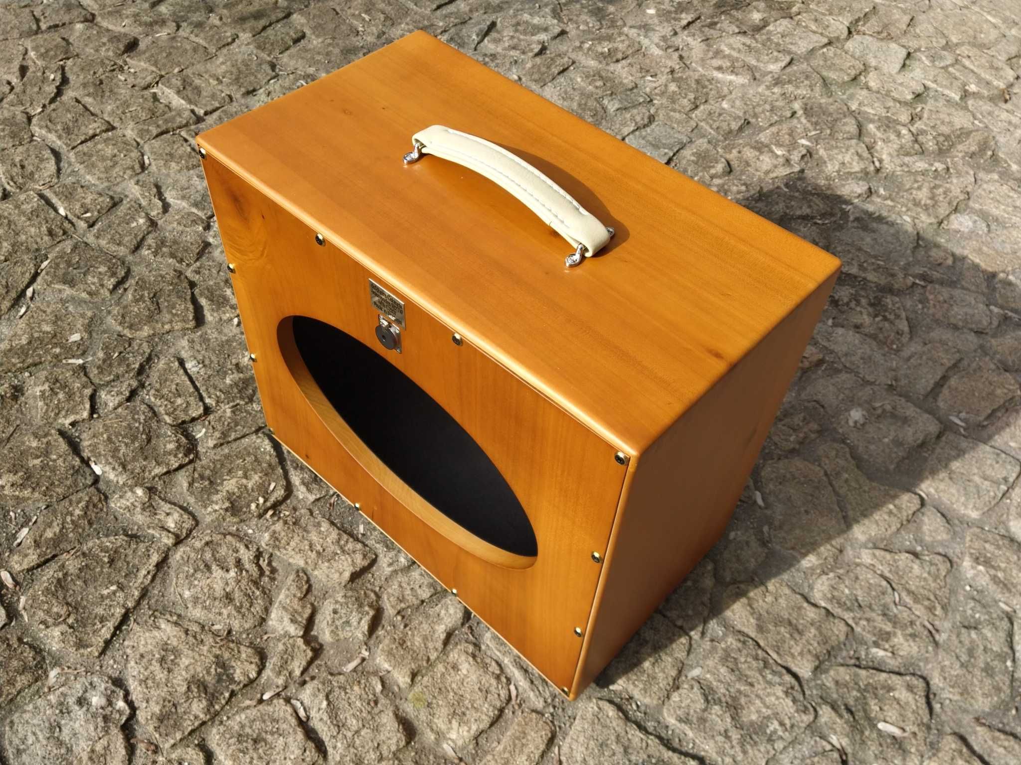 Coluna / cabinet de guitarra daRibeira 1x12 em madeira maciça NOVA