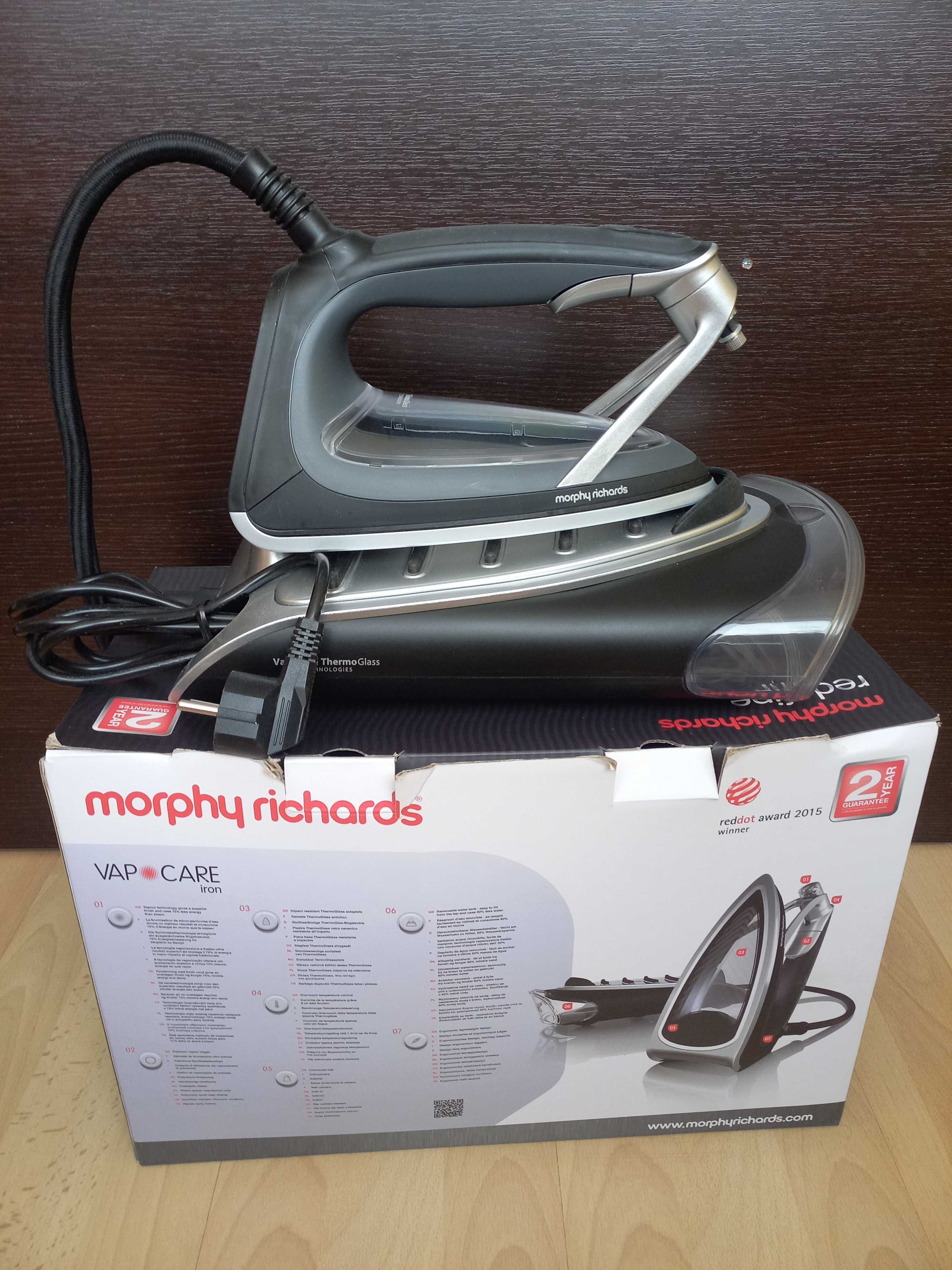 Парогенератор стеклянный утюг Morphy Richards Vapour Iron 360001