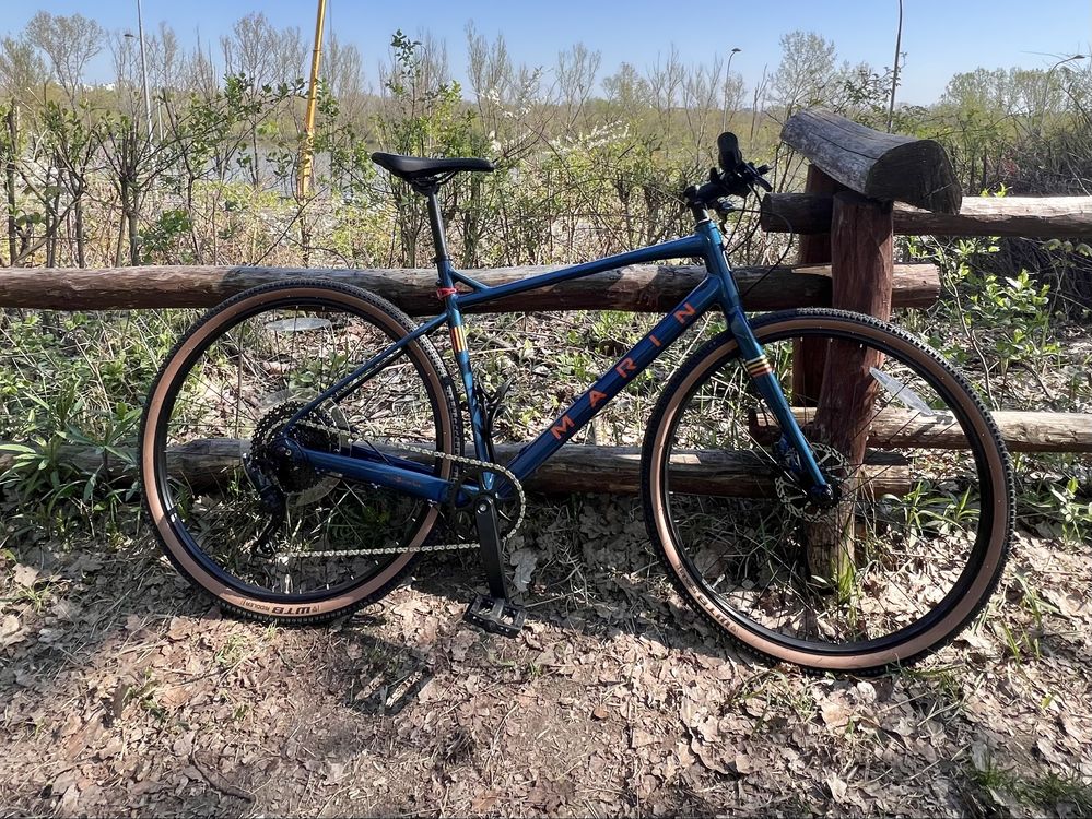 Rower Marin DSX 2023 L + Panaracer GravelKing+ opony, shimano łańcuch