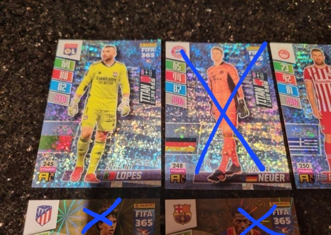 NOWE karty 2022 FIFA 365 Panini piłkarskie Titan Team Mate Pique Pogba
