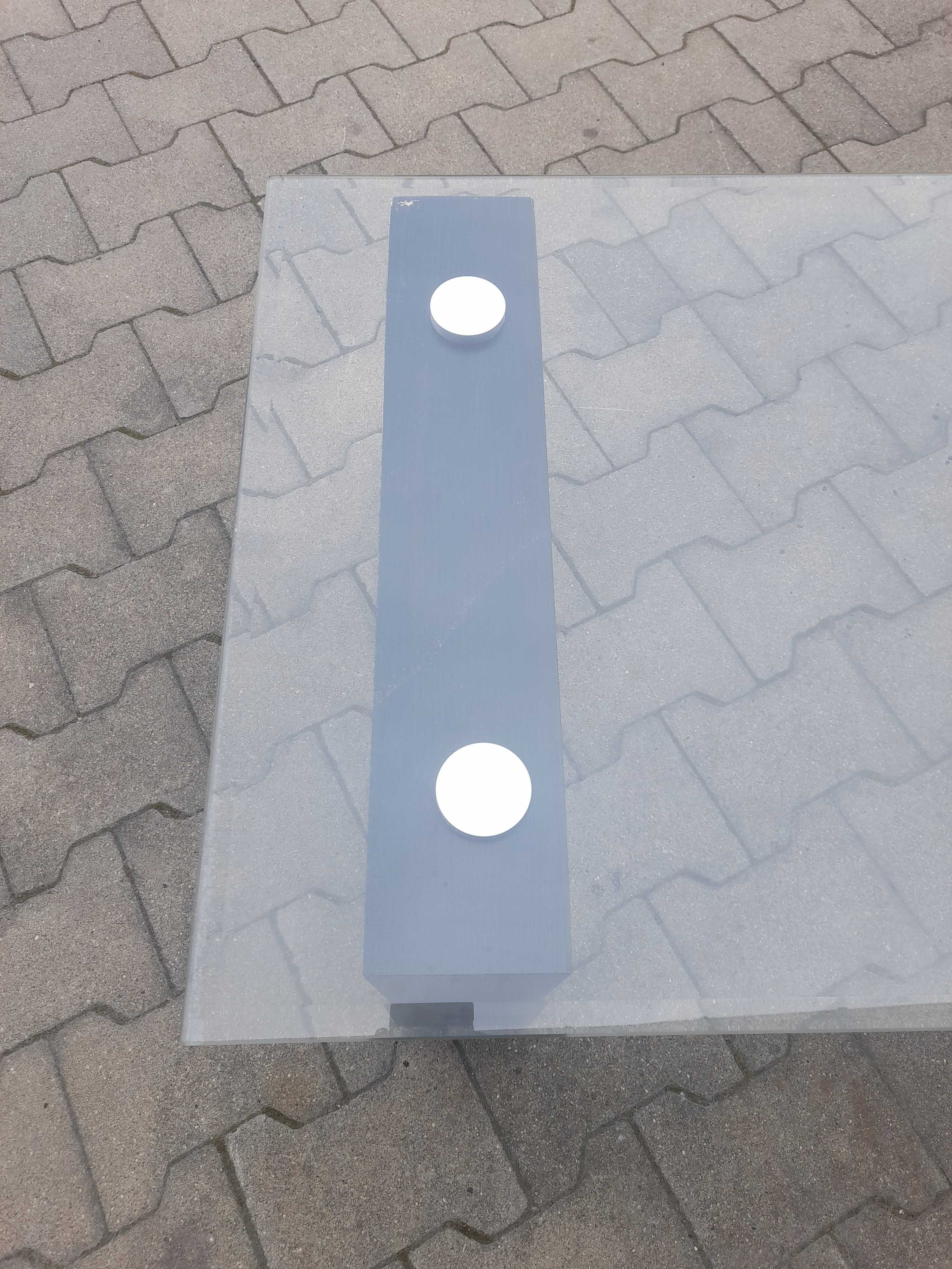 Stolik Kawowy Szklany 110x60x35cm