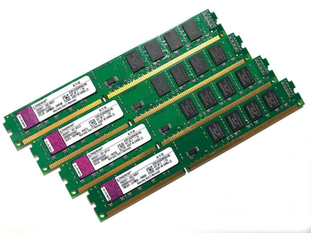 Pamięć RAM Kingston 8GB DDR3 (4x2GB) niski profil Dual Channel, BDB