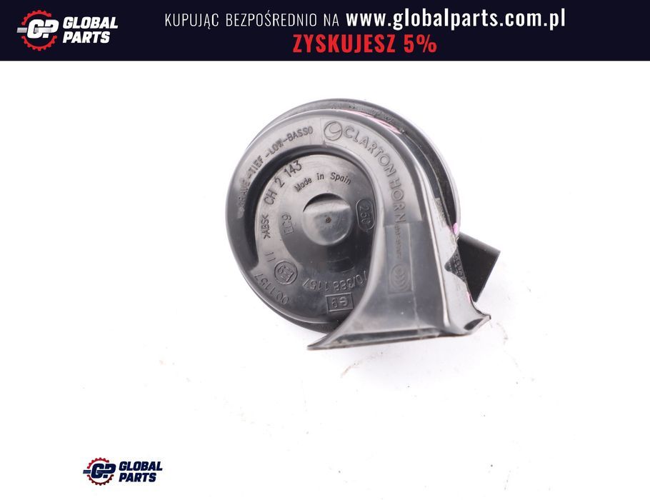 BMW F20 F30 Klakson Sygnał Niskotonowy