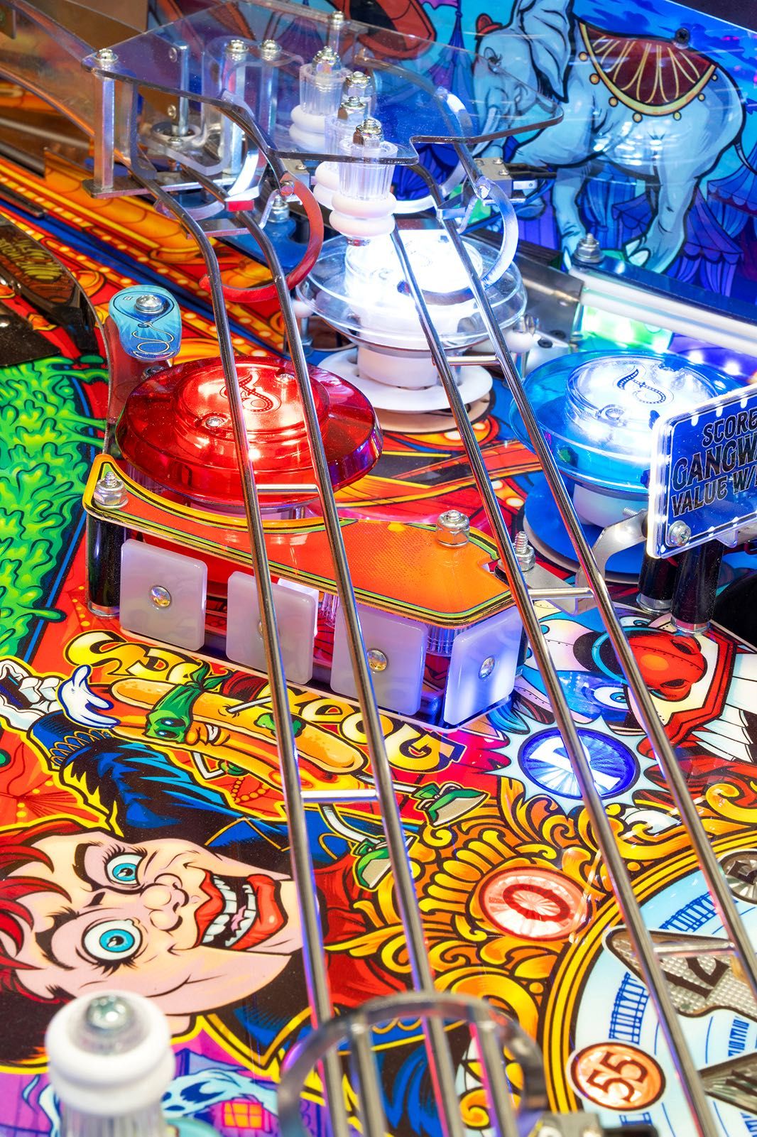 Pinball Flipper Fliper Funhouse Remake - Midnight Limited Edition Nowy