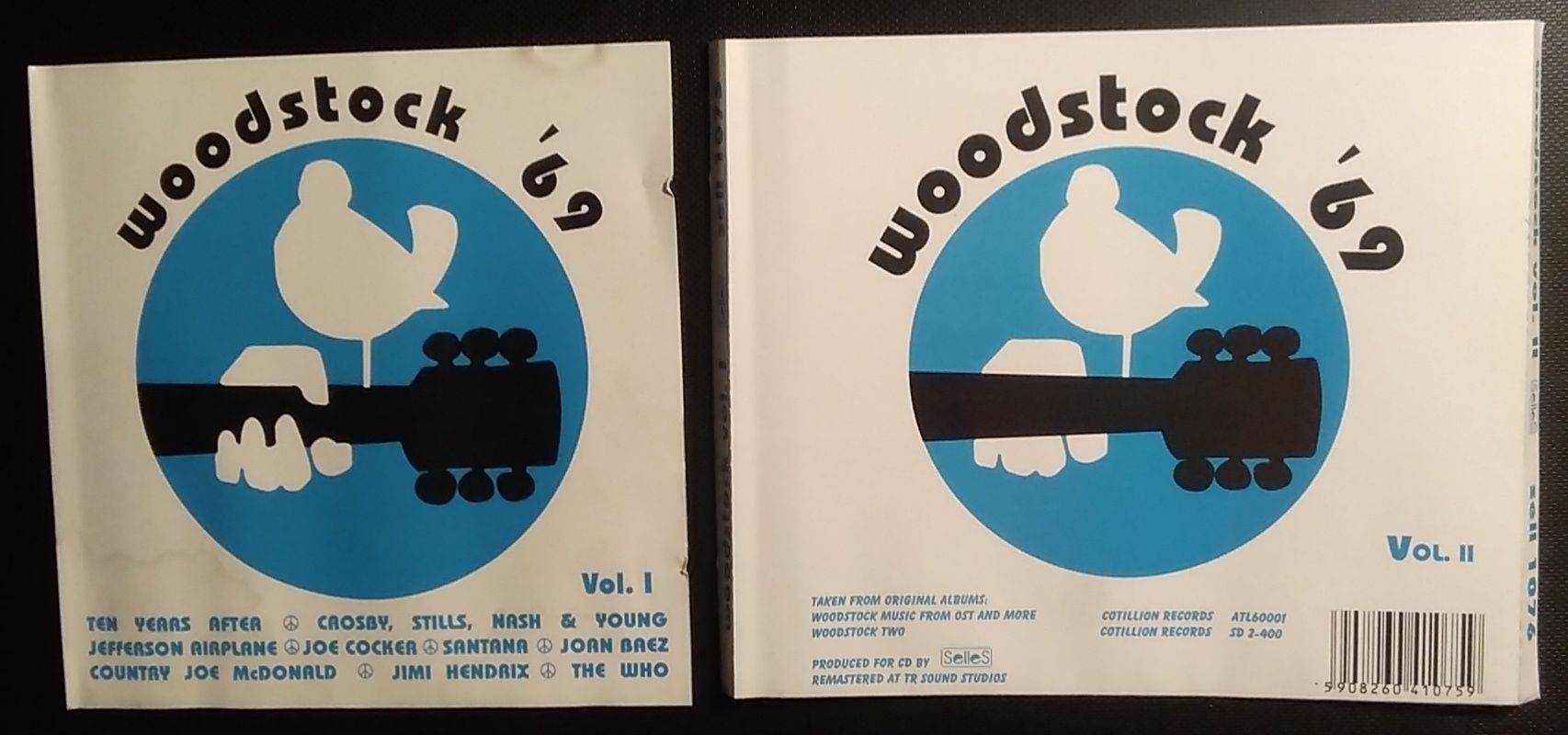 Woodstock '69 vol. 1  vol. 2