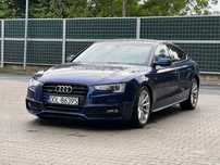 Audi A5 2.0 Tdi 108 tys przebieg Automat S-Line Quattro 2015 rok