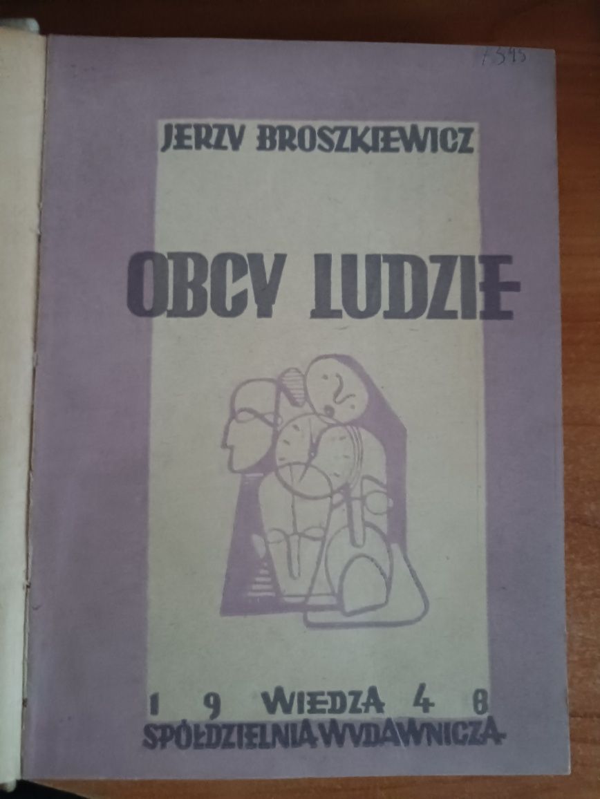 Jerzy Broszkiewicz "Obcy ludzie"