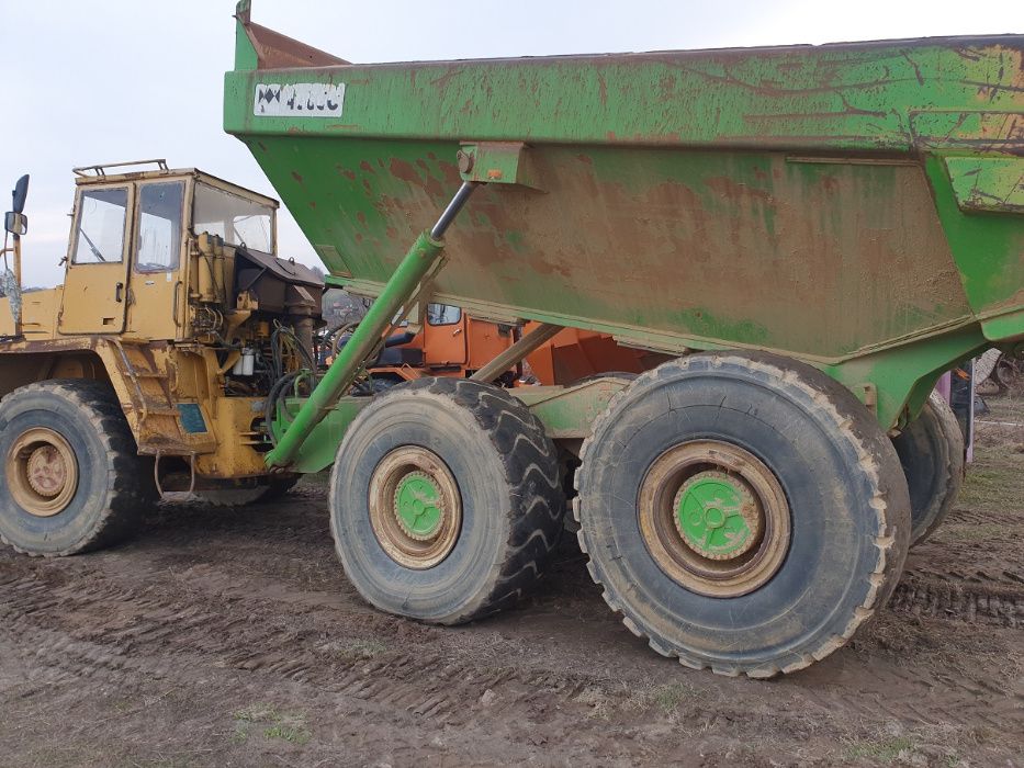 wozidło terrex 4066 c O&K z 1995r terex 40 koła wózek kabina wał most